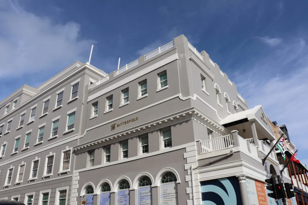 Butterfield Bank building